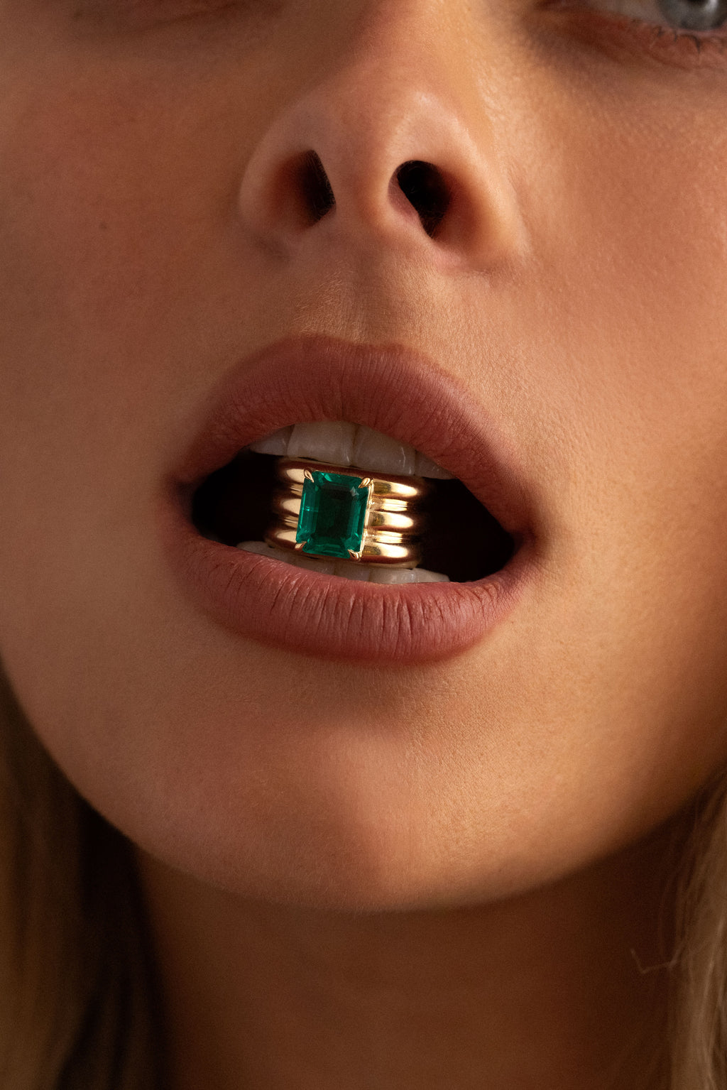 The Emerald Triple Ring